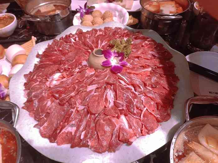 宣德火锅·清真-"环境很不错,包厢的电磁炉大圆桌不错,很节.