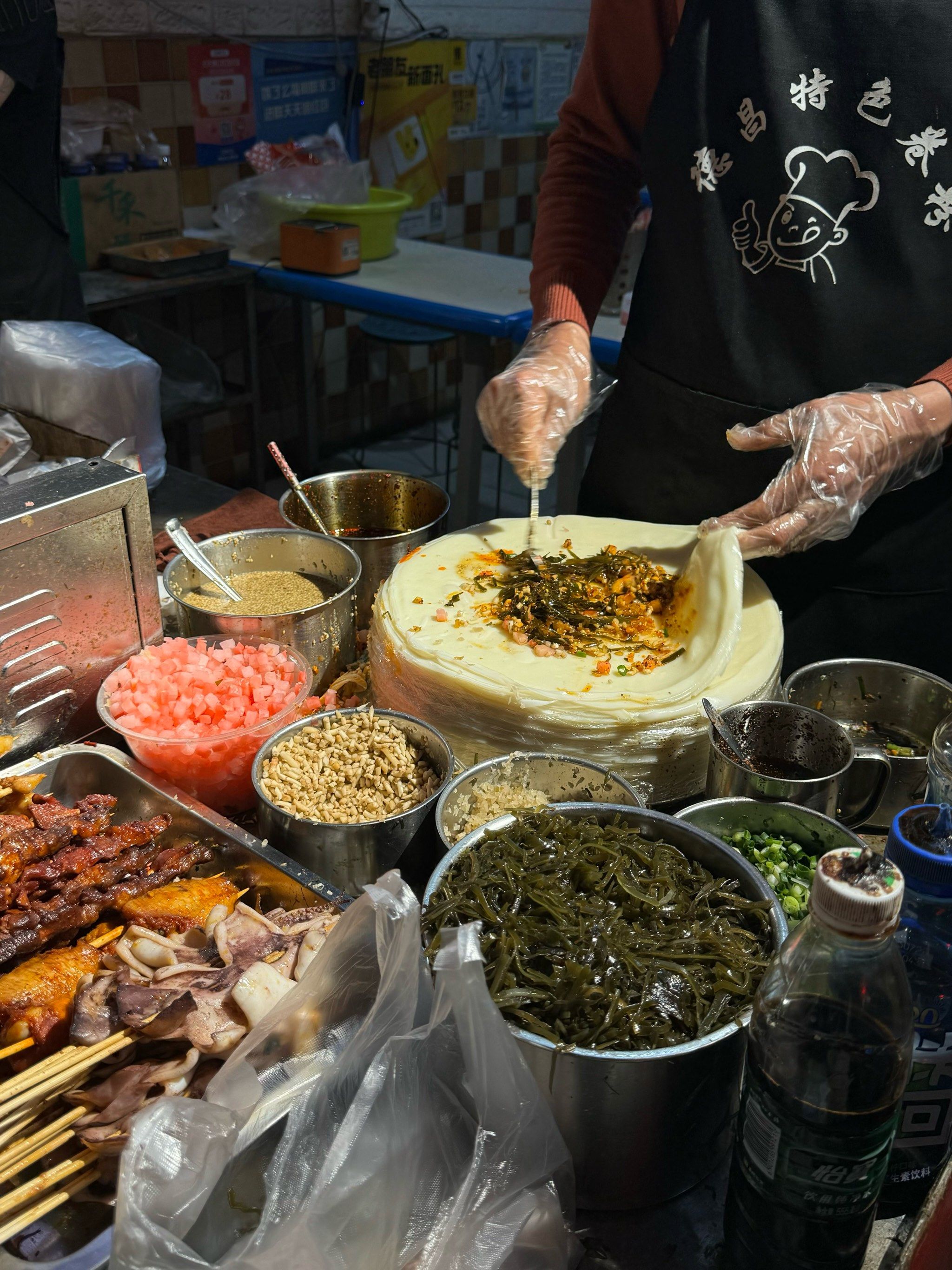 在路边摊感受人间烟火 #卷粉 #西昌 #百城吃货探店计划#藏在路边汤镲