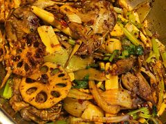 主打的干锅鸭头-安诚居干锅鸭头(八角店)