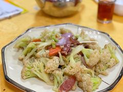 腊味炒台山菜花-台山第一家兴华黄鳝饭·黄鳝婆(开平店)