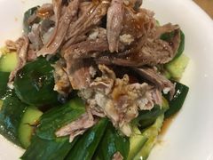 黄瓜拌拆骨肉-吕氏疙瘩汤·海鲜新鲁菜(凯德mall新都心店)