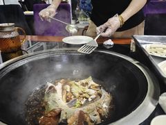 -北京龙庆四季香农家饭庄·灶台鱼·碳烤虹鳟鱼(龙庆峡店)