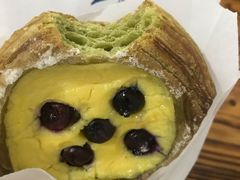 抹茶蓝莓可颂-仙峰天然面包(迎宾路店)