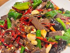 炒鸡血-百味地锅鸡(夹河西街店)