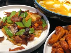 笋尖兰豆炒腊味-高第街56号港式餐厅·精选(世茂广场宽厚里大明湖店)