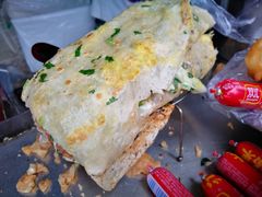 -正宗杂粮煎饼香软鸡蛋饼