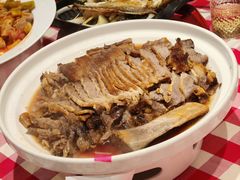 蒙古牛大骨（牛肋排骨）-西贝(上海中心店)