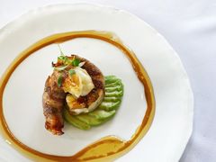 培根卷大明虾配牛油果-Jean Georges