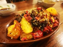 土豆干牛肉-小食院简餐厅