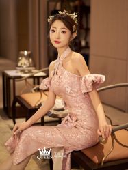 点击看大图 -艾拉·女王婚纱礼服馆