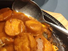 铁板三鲜豆腐-煜丰汴京烤鸭(福彩路店)