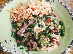 黄瓜皮炒牛肉-刘氏三和面馆