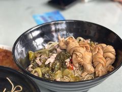 潮州酸菜炒肉丝拌面-老地方面馆(思南路店)