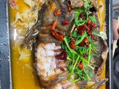 麻辣烤鱼-听涛雅苑百味饺子老家菜馆