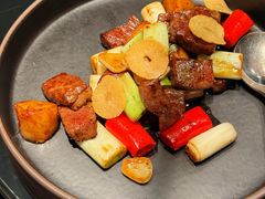 黑椒牛肉粒-杭州临平万丽酒店·万丽轩中餐厅