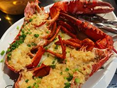 蒜蓉蒸波士顿龙虾-达叔香味海鲜(海棠68环球美食街店)