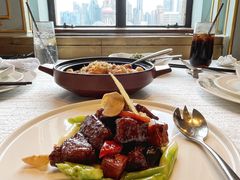 黑金雪花牛肉粒-上海和平饭店龙凤厅 Dragon Phoenix