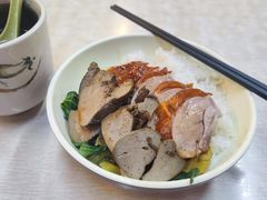 烧鸭鹅肝双拼饭-辉旺烧鹅茶餐厅