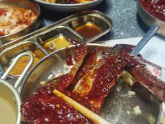 -草家酱蟹炭火烤肉店(珲春南路一店)
