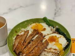 黑椒猪扒双蛋饭-澳门陈光记烧味饭店(南京德基广场店)