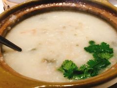 皮蛋瘦肉粥-白天鹅宾馆-宏图府餐厅