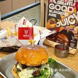 会爆汁的黑松露汉堡🍔‼️