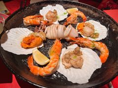 传统西班牙墨鱼汁海鲜饭-BROWNSTONE布朗石西班牙餐厅(深圳湾店)
