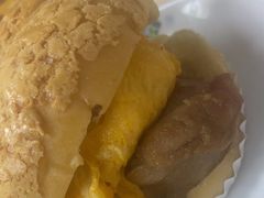 鸡扒蛋菠萝包-沙溪兄茶餐厅