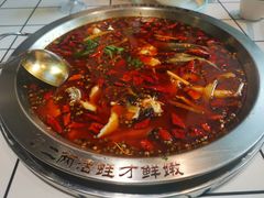 经典红锅-蛙一刀·麻椒鱼火锅(金仙桥店)