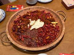 牛油红汤锅底-章大爷的火锅馆