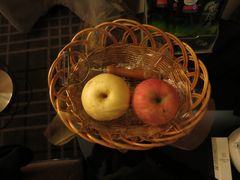 欢迎水果，贴心的削皮器-南京THE TAI太和紫金大酒店