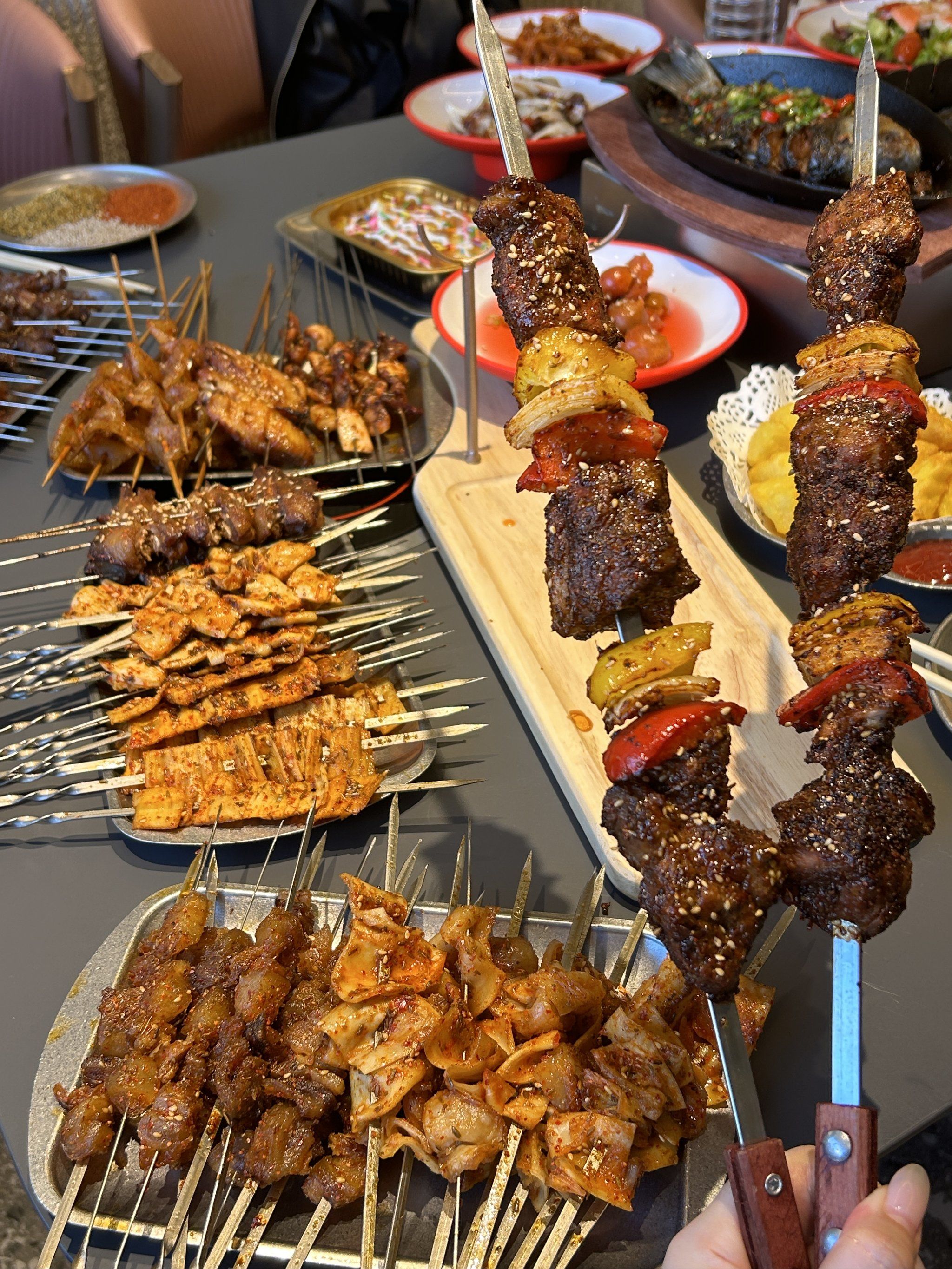 长春!现串现烤的烧烤