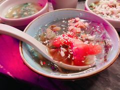 手工红糖冰粉-热火朝天鲜切牛肉火锅(南强街巷店)