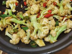 干锅有机花菜-禾珍珠家常小馆(河南博物院店)