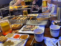 自助取餐区-三个蒙古大叔羊肉串(大宁店)