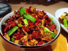 宫爆板筋-山石榴·贵州菜(丰盛里店)