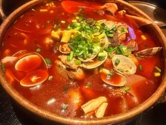 招牌文煮海鲜毛血旺-纯阳•六两酒馆
