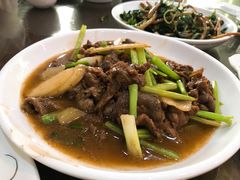姜葱炒牛肉-东山茶寮(新安店)