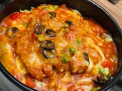 猪扒焗饭-源·新派中西餐厅(青蓝山美食一条街店)