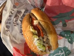 火烤菠萝皇堡（牛）-汉堡王(北京三里屯购物中心)