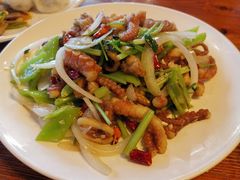 香辣八爪鱼-蟹谢蒸鲜自助餐厅