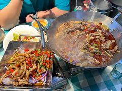 铁板鱿鱼须-昱龙大盆牛蛙馆(三兴街总店)