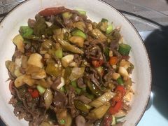 酸黄瓜鸡杂-湘西小馆(滨河路店)