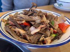 鹿茸菌炒腊肉-妈妈的味道(和顺古镇店)