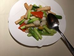 淮山银杏炒幼芦笋-利苑酒家(华熙国际店)
