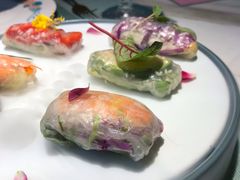 漫步花开彩虹卷-蜜桃花开·中西融合菜E&W(南长街店)