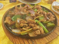 铁板生肠-长坦新鲜猪什夜宵广场