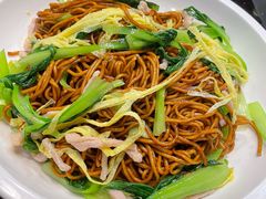 鸡毛菜肉丝炒面-徐记私厨(半淞园路店)