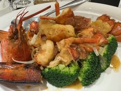 黑椒焗波士顿龙虾-万龙洲海鲜(南新仓店)