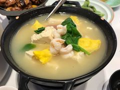 上汤炖蛋饺柴锅豆腐-到家尝北京菜(西坝河店)